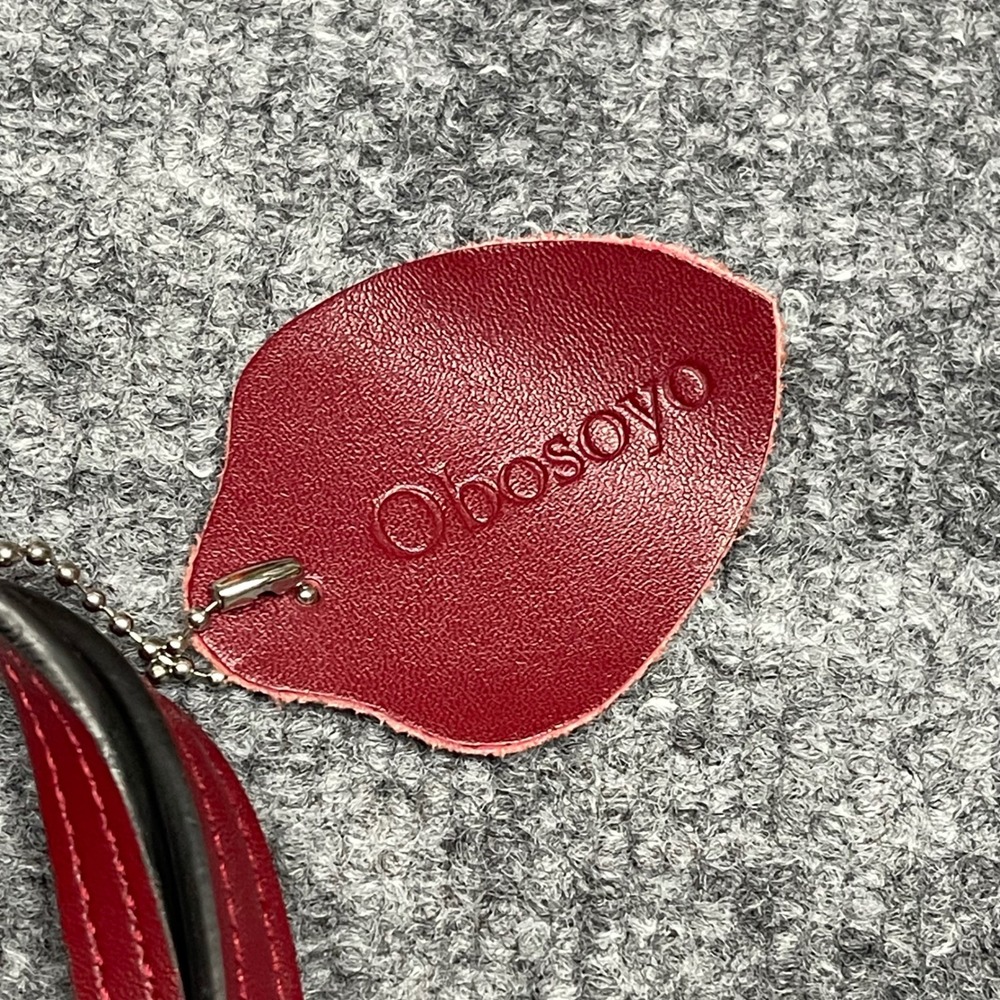Obosoyo Women Red Tote Bag Zip Top Shoulder Bag Minimalist Work Bag - Picture 4 of 13